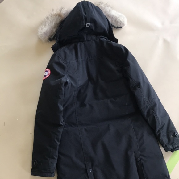 CANADA GOOSE 🇨🇦 LADIES ORIGINAL PARKA FROM YEARS AGO SIZE LARGE DOWN FILLED - Picture 10 of 15